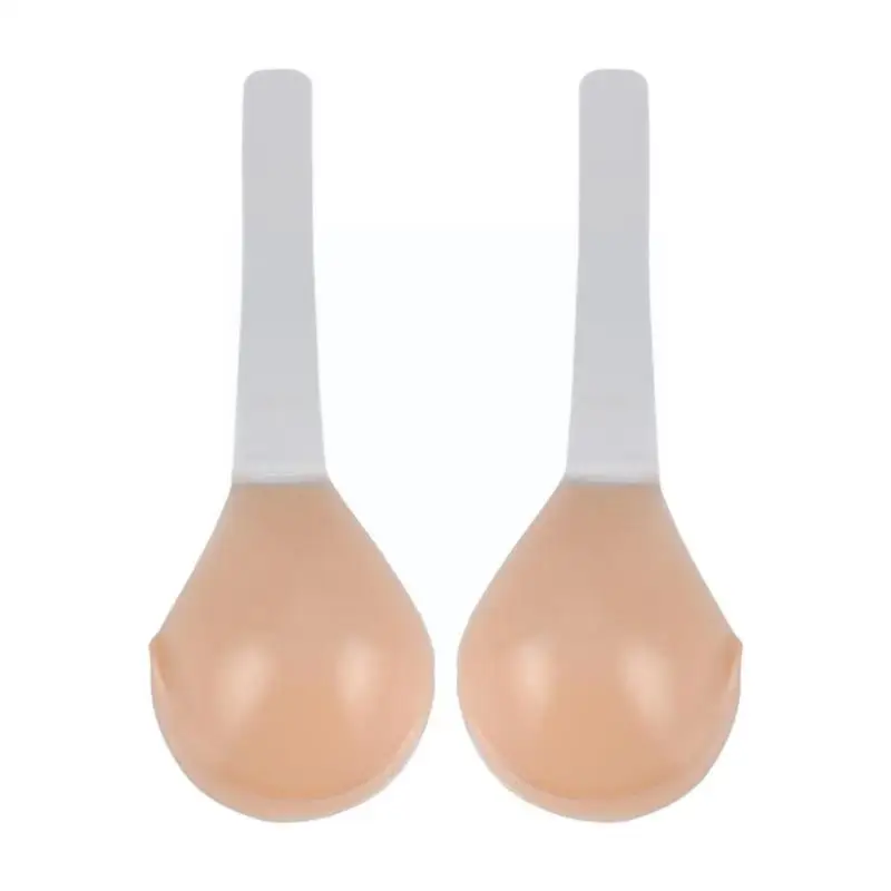 Силиконовый невидимый бюстгальтер с эффектом пуш-ап клейкая Крышка для сосков