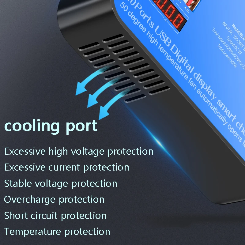 Зарядная станция 20 40 60 USB-концентратор быстрая зарядка для iPad iPhone планшетов