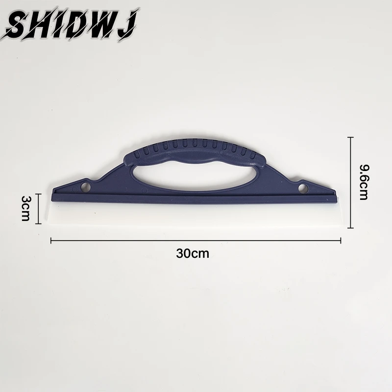 

1 Light Portable Car Wiper Board Silica Gel Window Cleaning Agent Brush Blade Wash Kit Plastic + Silica Gel