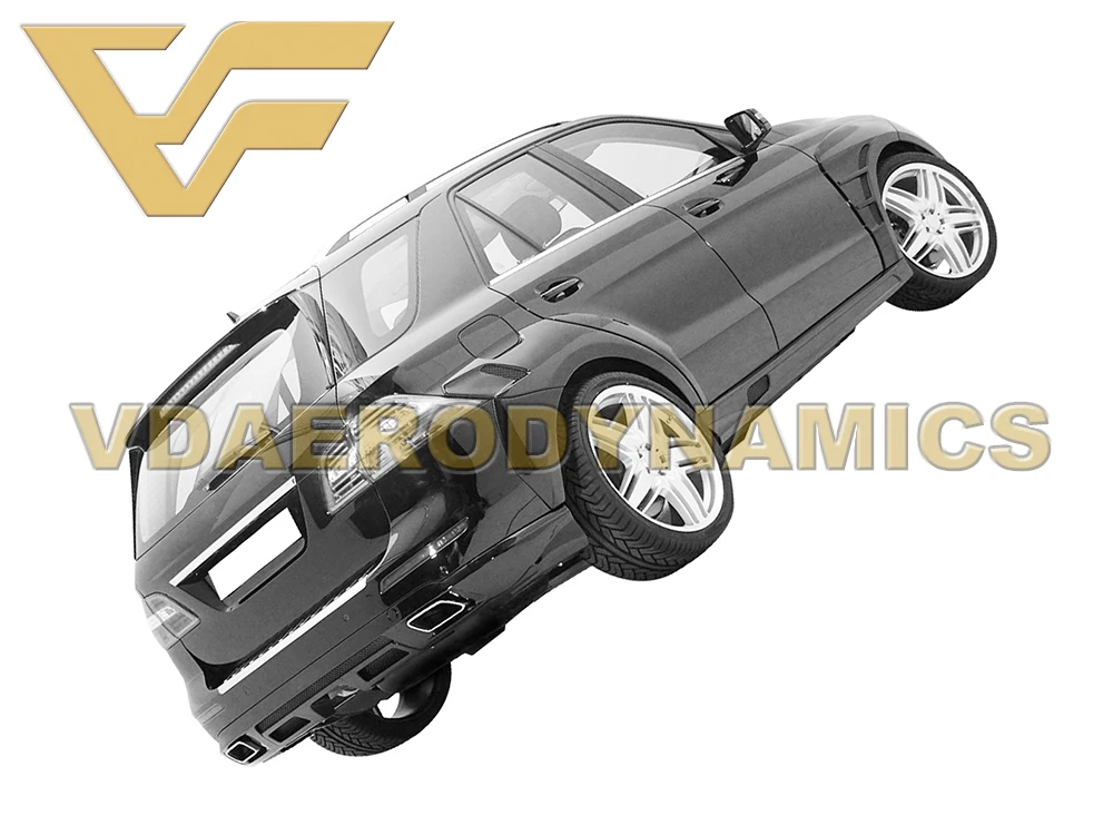 Подходит для 12-14 Benz W166 ML300 ML350 ML400 ML500 комплект с полным корпусом передних и задних