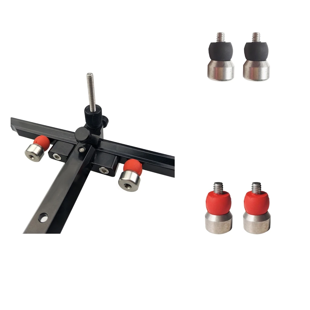 

2pcs Hunting Archery Stabilizer Ball Bow Damper Absorb Shock Vibration for Compound Bow Recurve Bow Outdoor Target Hunting