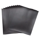 Резиновый магнитный лист и пластиковый пакет для хранения 10 шт.компл. 7x5 дюймов для организации металлических вырубных штампов сделай сам для скрапбукинга