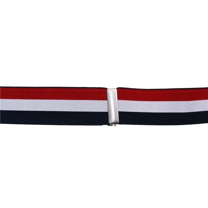 

120cm Fashion Pattern Suspenders Men/women Y-back Genuine Real Leather Trimmed Button End Elastic Tuxedo Pant Shirt Suspenders
