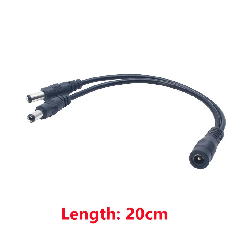 

Разветвитель питания DC5.5X2.1mm 1 female to 2