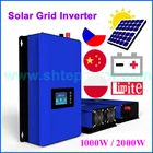 Инвертор для панелей солнечных батарей сетки, 1 кВт, 1000 Вт, 24 В, 48 В, вход, ЖК-дисплей, Wi-Fi разъем, режим разряда батареи