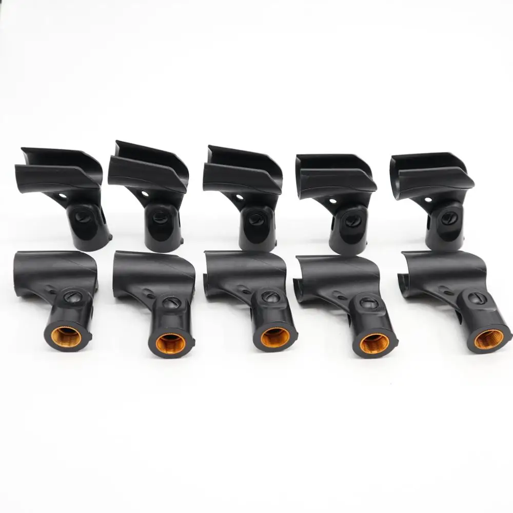 Держатель микрофона 10x для Shure A25D SM58 SM57 и других диагональю 3/4 дюйма|Аксессуары