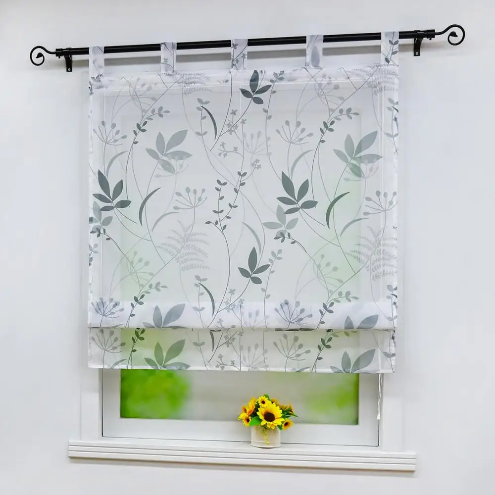 1 шт. тюлевые занавески с принтом|Занавески| |