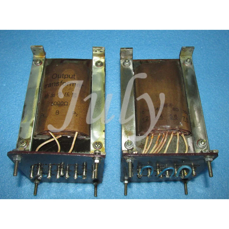 

A pair of WE3068 iron core winding 5K: 4Ω / 8Ω / 16Ω push-pull output transformer, suitable for 300B tube
