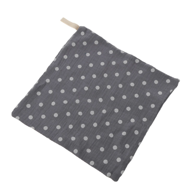 

5pcs Baby Nursing Towel 4Layers Water Washing Handkerchief Stars Dots Burp Cloth