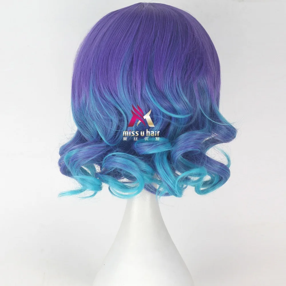 Vocaloid Хацунэ парик Мику Черный рок шутер сенбон закура карнавальный Длинные