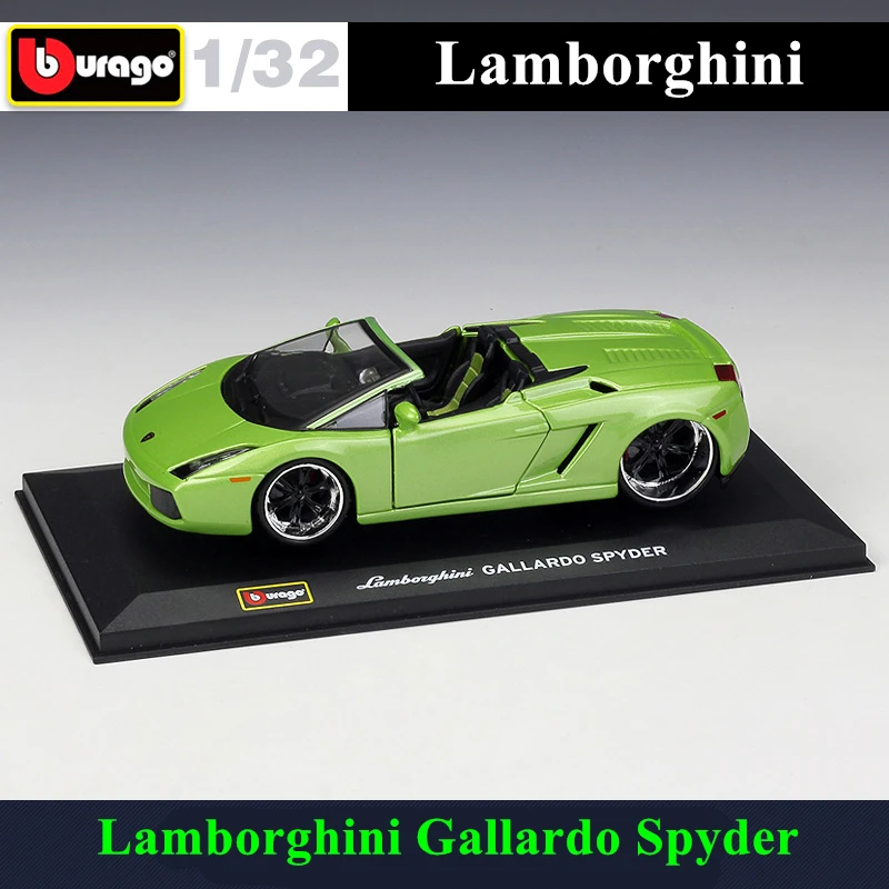 GALLARDO Bburago 1:32 1967 Porsche 911 модель автомобиля из сплава плексигласа пылезащитный дисплей база посылка подарки для сбора - Цвет: GALLARDO