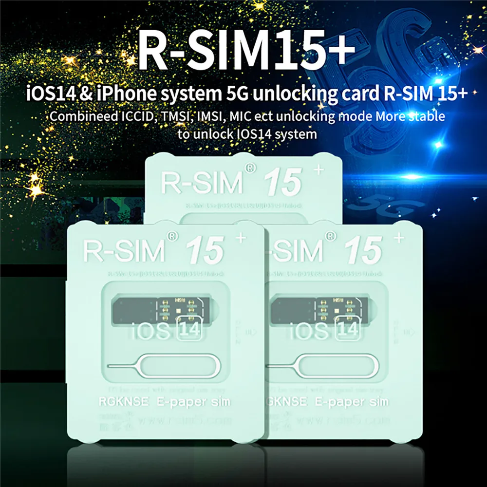 

Для iOS14 для системы iPhone R-SIM15 + 5G разблокировка картой разблокировка 5G сигнал