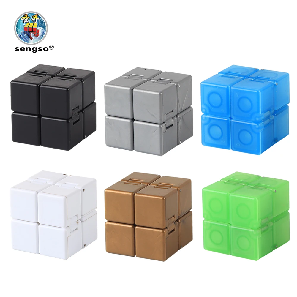 

Genuine Sengso High-Quality Fidget Toys 2x2 Magico Cubo Infinite Magic Cube Educational Toys Children Adult Puzzle Toys