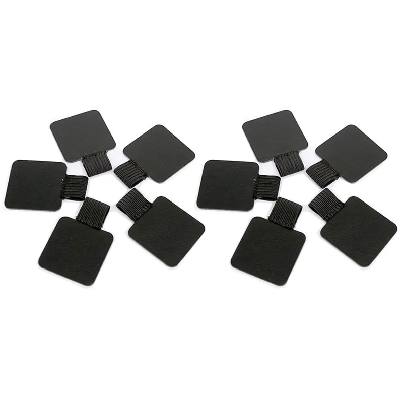 

Самоклеящийся держатель для ручек с резинкой, 20 шт., черный кожаный держатель карандаш-Стилус, петля для книг, ноутбуков