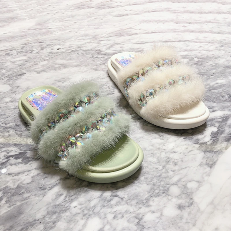 [DEAT] Новинка 2020 года Сезон весна лето Повседневные закрытые тапочки на плоской