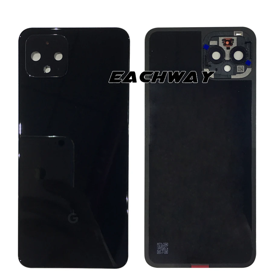 Новинка 100% задняя крышка батарейного отсека Google Pixel 4 чехол запасные части с