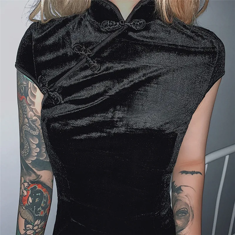 Женское Повседневное платье-карандаш черное замшевое очень короткое