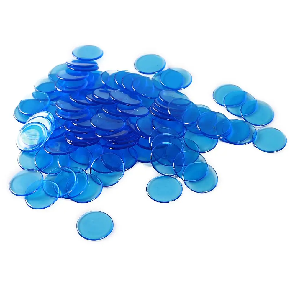 

100Pcs/Bag Kids Toys Math Montessori Materials Baby Learn Count Match Early Educational Toys For Children Plastic Coin Toy