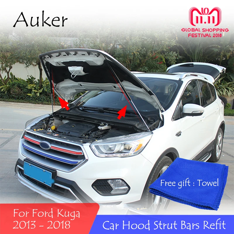 Для 2013 2018 Ford Kuga ремонт автомобиля Передняя крышка капота двигателя