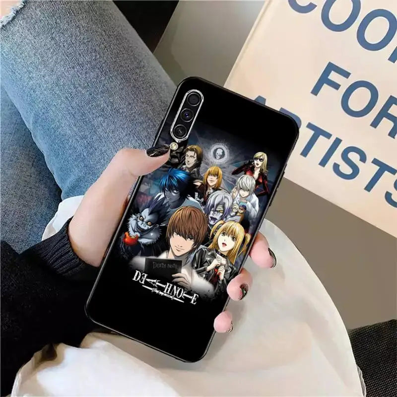 

Anime Manga Death Note Phone Case For Samsung galaxy S 9 10 20 A 10 21 30 31 40 50 51 71 s note 20 j 4 2018 plus