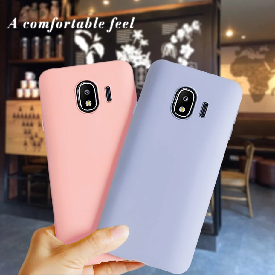 Чехол для Samsung Galaxy J4 Plus мягкий силиконовый чехол из ТПУ телефона 2018 J415F J400F J4Plus J 4