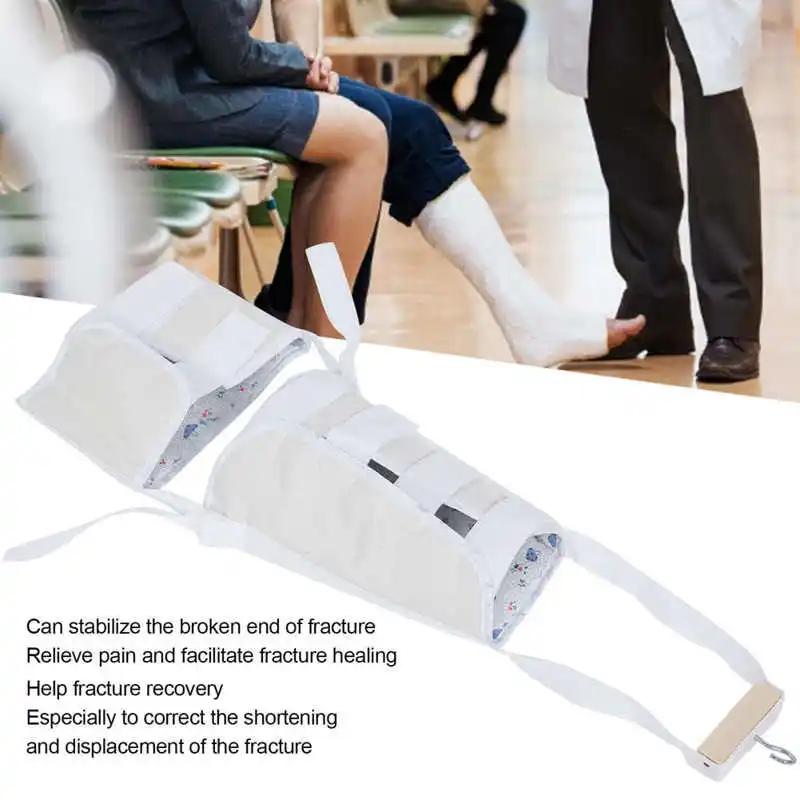 Ногу Поддержка корректирующий пояс до колена фиксируемый Бандаж с вакуумными