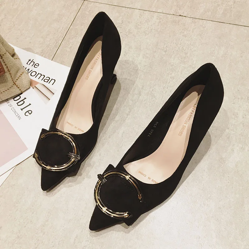 

heels women dress shoes black high heels Pointed Top valentine shoes fetish high heels stiletto party shoes for women
