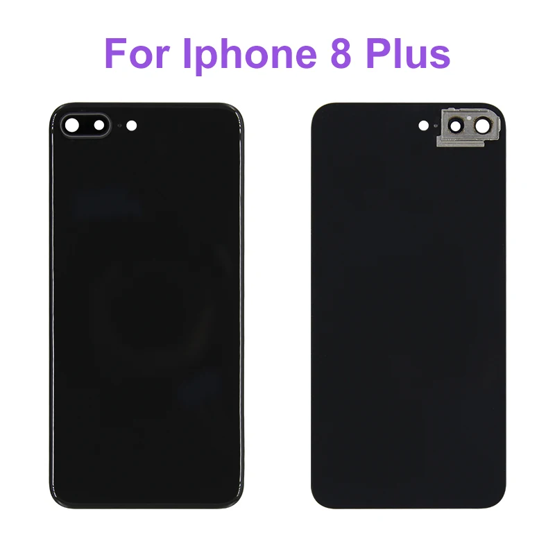 Для iPhone 8 iPhone 8 Plus задняя крышка батарейного отсека задняя Стеклянная Крышка корпуса чехол для ремонта запасная часть чехол для iPhone 8 Plus