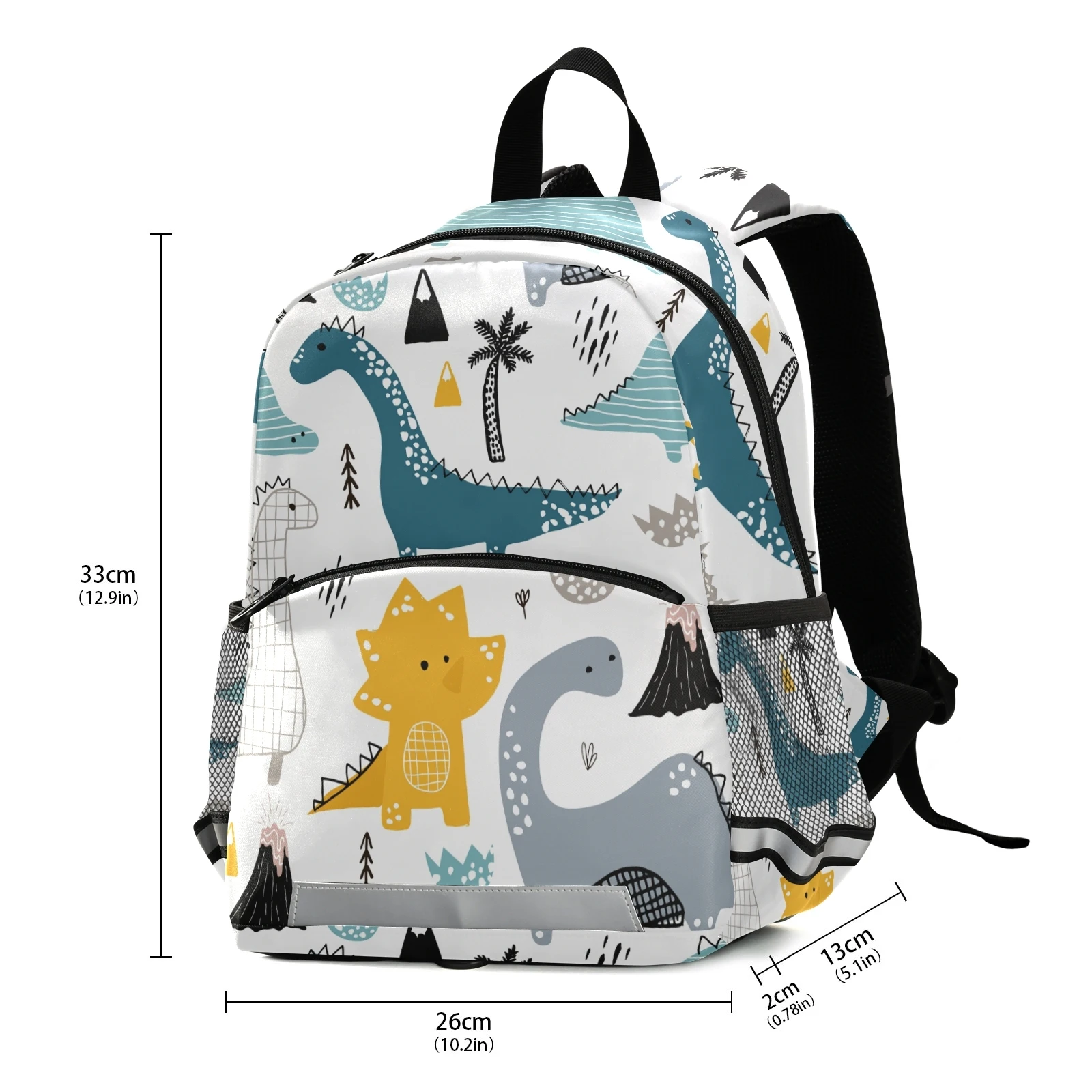 New Dinosaur Children Backpack Comfortable Kids Toddler With Luminous Dino Kindergarten Preschool Bag 3-8Years Schoolbag For Boy