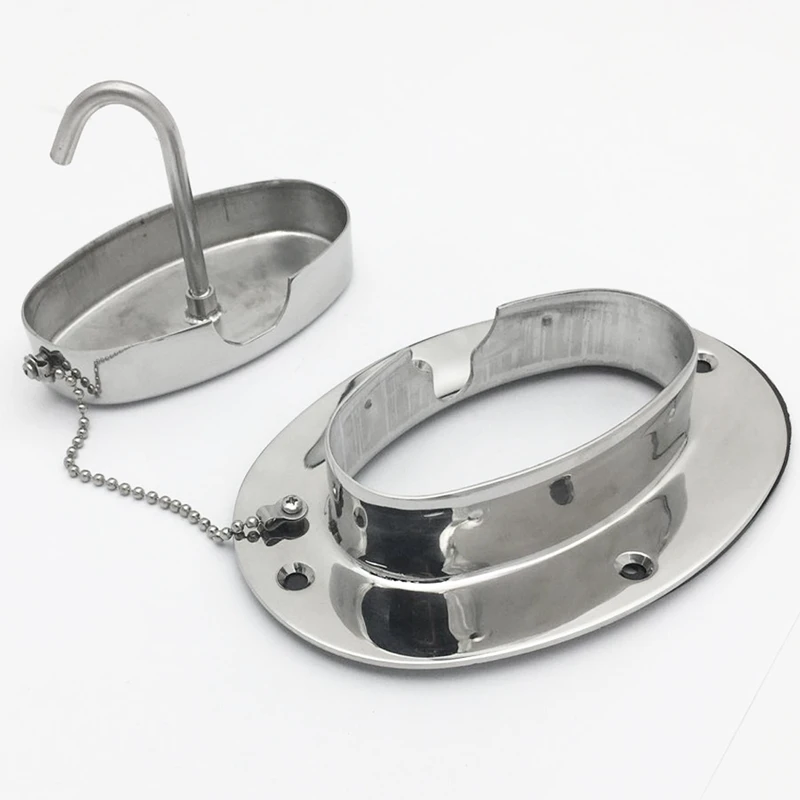 

Marine Hardware Stainless Steel 304 Chain Deck Pipe for Boat Yacht Accessory Has An to Fit Up to 1/2 inch Rope or Chain