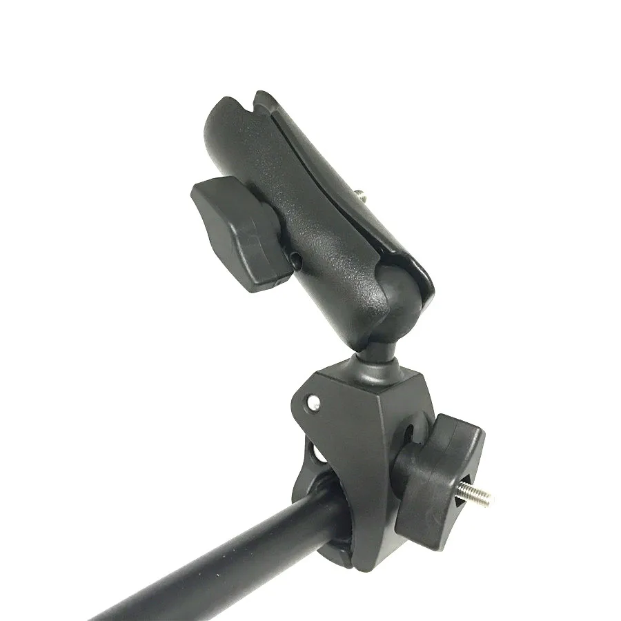 Мотоцикл зажим для руля велосипеда рейку База с 1 дюймов резиновый мяч двойная