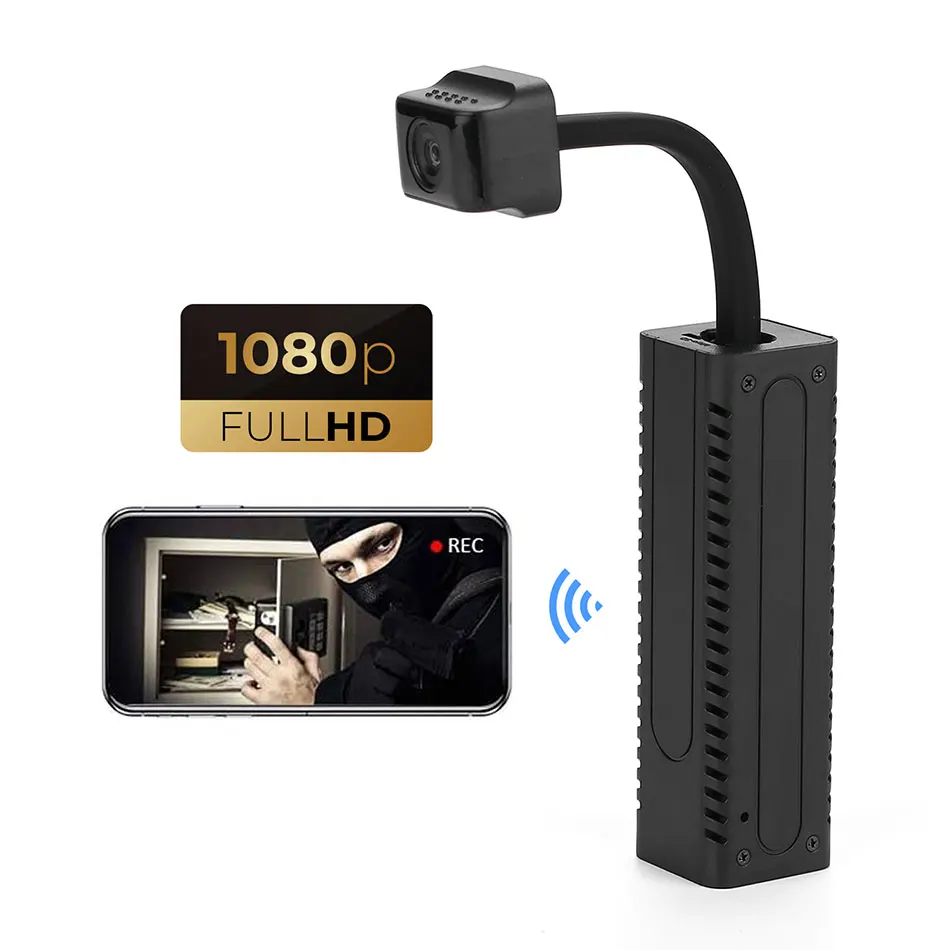 

Мини-камера видеонаблюдения HD 1080P, Wi-Fi, P2P
