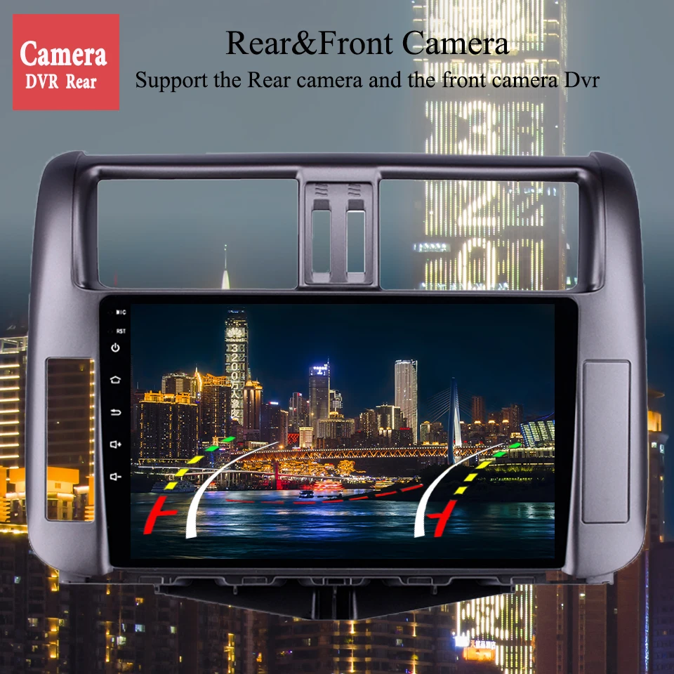 Android 10 0 Octa Core 9 &quotips gps монитор Музыка Видео a/v стерео ПК головное устройство для