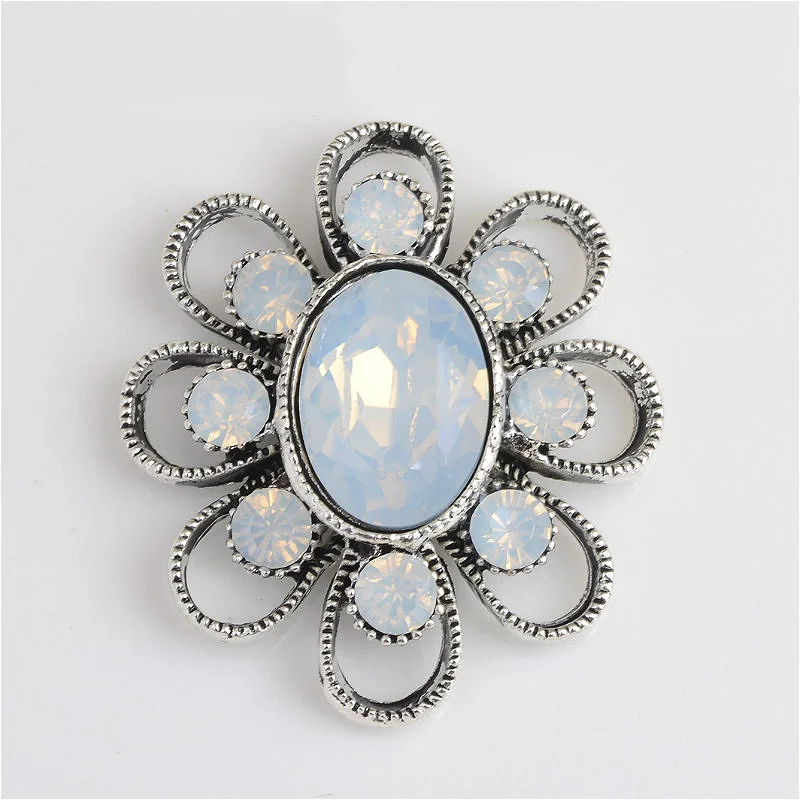 10 шт. Свадебные украшения Металлическая пуговица для пришивания Стразы Кнопки DIY