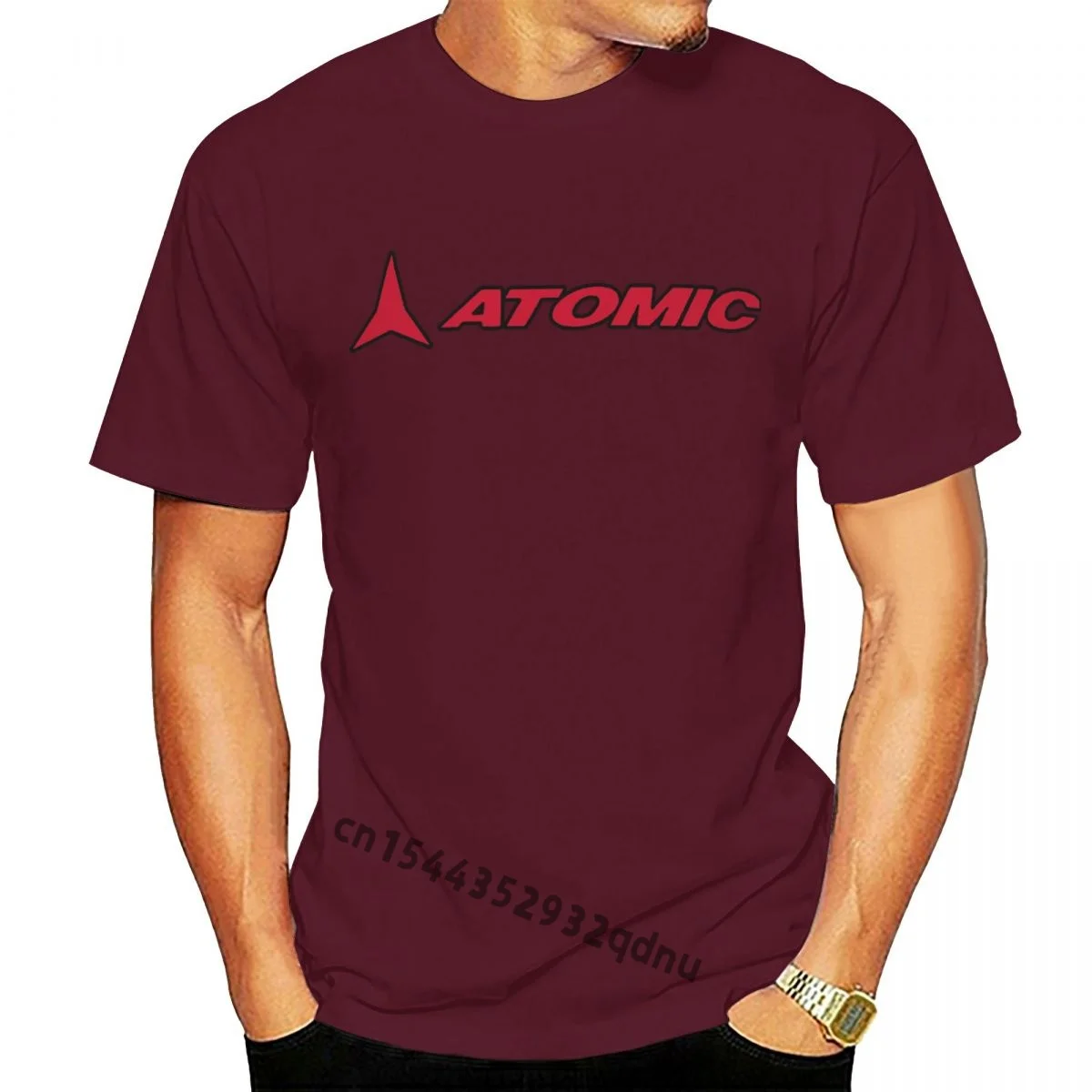 Футболка Atomic Ski уличная одежда в стиле баскетбольной команды |