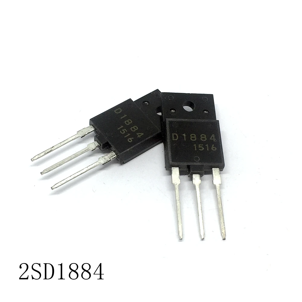 Цветной TV hd tube 2SD1884 TO-3PF 5A/800V 10 шт./лот Новый | Инструменты