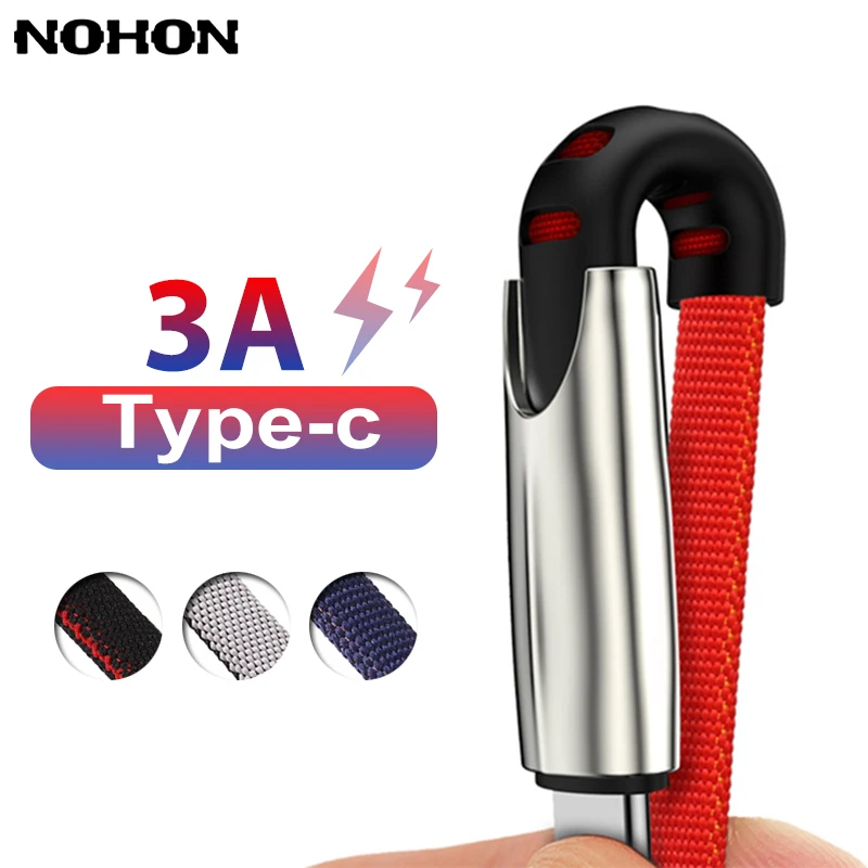 USB C Быстрая зарядка зарядное устройство кабель для samsung huawei Xiaomi Lg sony Motorola type Android