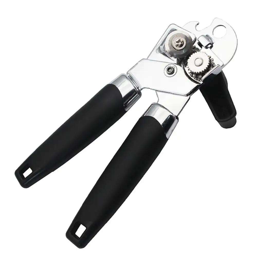 

1 Pcs Stainless Steel Can Opener Side Cut Bottle Opener Multifunctional Manual Cans Opener Kitchen Gadgets Tools Accessories
