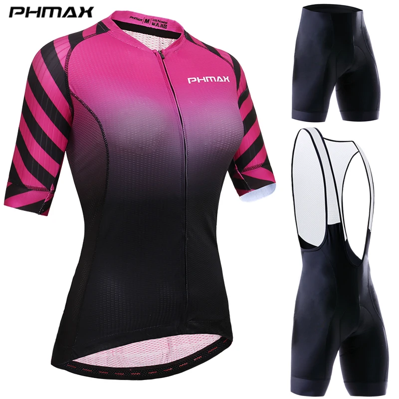 Женская одежда для горного велоспорта PHMAX комплект одежды дышащая с коротким