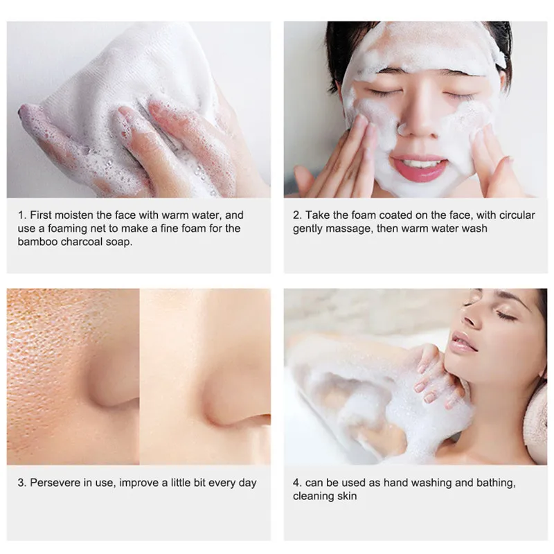 100 г мыло с морской солью очищающее средство для удаления прыщей ПОР лечения акне