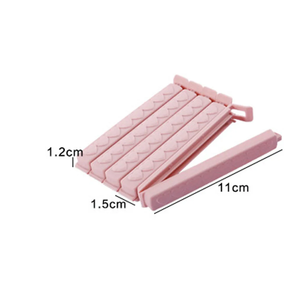 5 шт./упак. многоразовые Еда запаиватель пакетов зажимы для хранения в Кухня