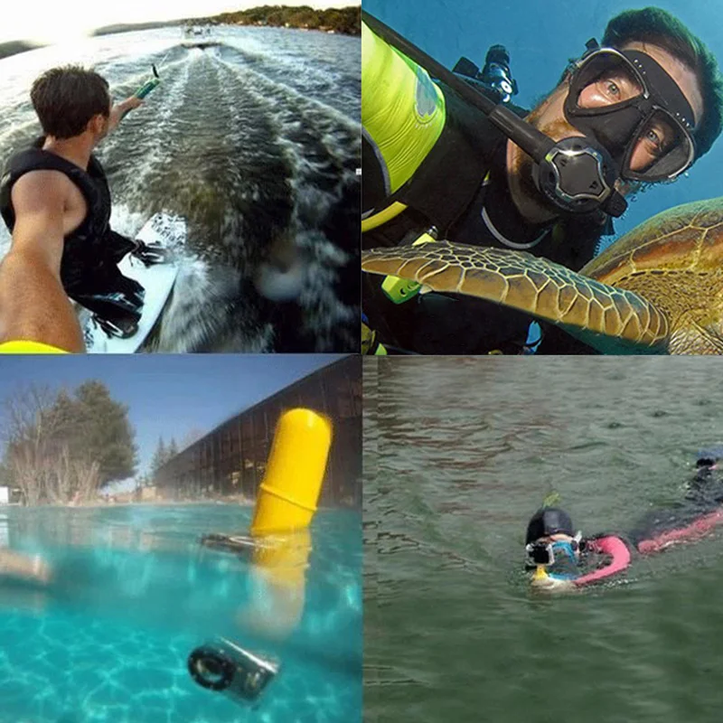 Для Gopro Hero 4 3+ 2 1 поплавок плавающий ручной монопод Рукоятка аксессуары для SJCAM SJ4000 5000 для экшн-камеры Xiaomi Yi
