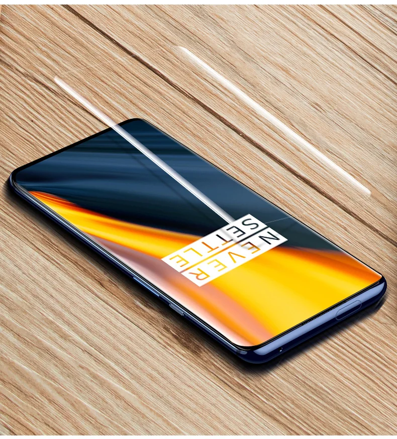 Lamorniea УФ закаленное стекло для Oneplus 7T Pro 100D УФ полный жидкий клей протектор экрана для Oneplus 7 Pro UV Полный Клей Стекло