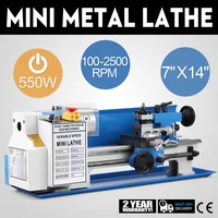 mini metal lathe 550w 7x14 precision metalworking dependable performace