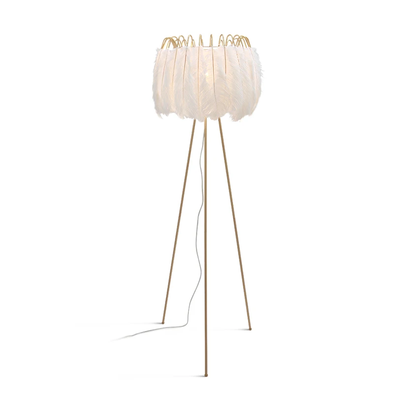 Напольная светодиодная комнатная лампа в скандинавском стиле комнатный
