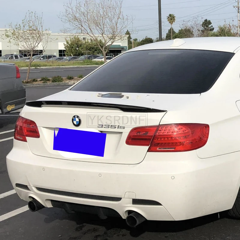 

High Kick Rear Trunk Lid Spoiler Wing for P Style Glossy Black Fit for BMW 3 Series E92 Coupe 2007-2012 Car Styling