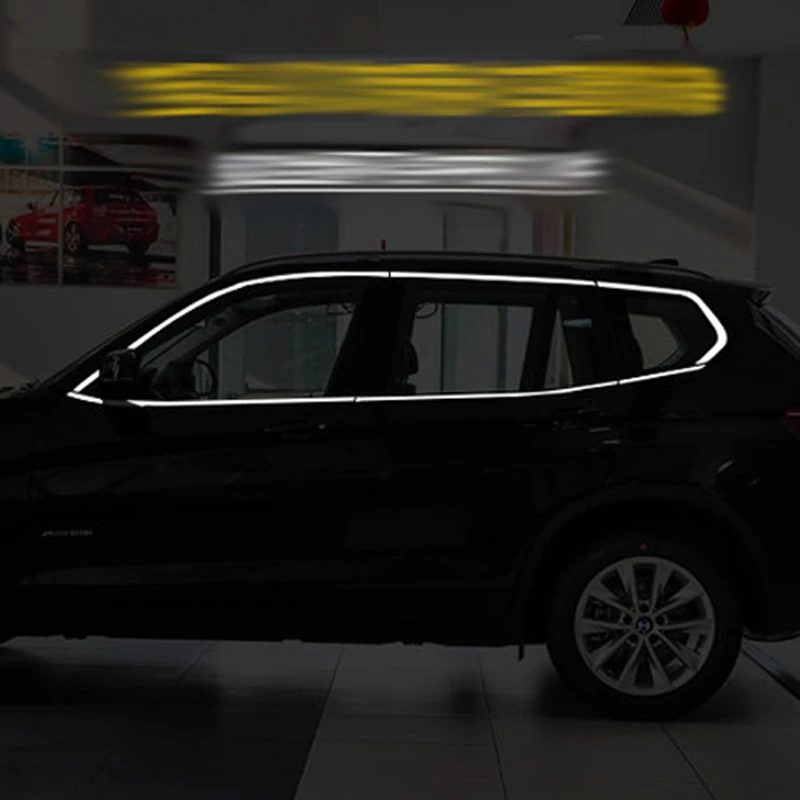 12 шт. молдинговая отделка рамы двери и окна из нержавеющей стали для BMW X3 2011-2017 |