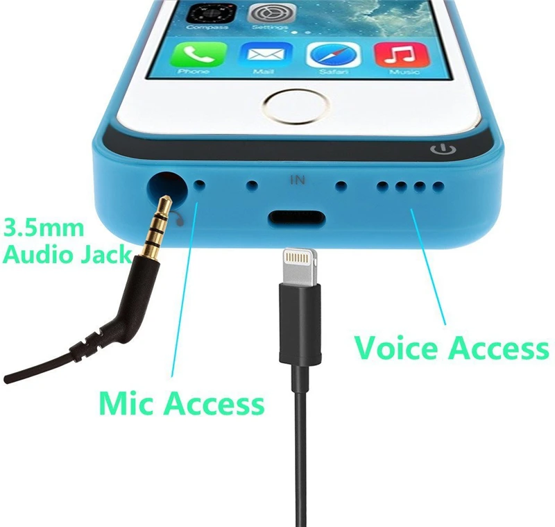 

4200mAh Battery Charger Case for iPhone 5 5S SE Powerbank Mobile Phone Cover Case for iPhone Power bank External Battery Pack