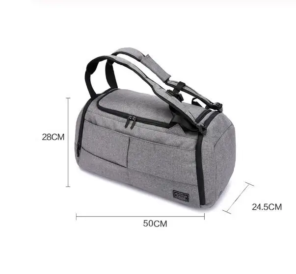 

15 inch Gym Bag Multifunction Men Sports Bags Woman Fitness Bags Laptop Backpacks Hand Travel Storage Bag With Shoes Pocket Yoga