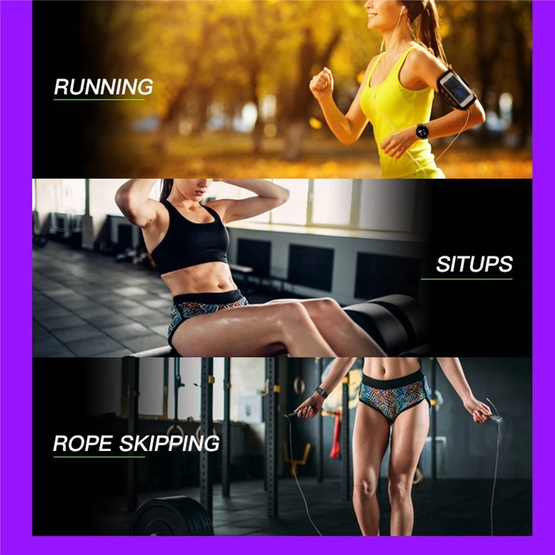 Bluetooth Смарт часы браслет фитнес трекер пульсометр кровяное давление цвет Sn